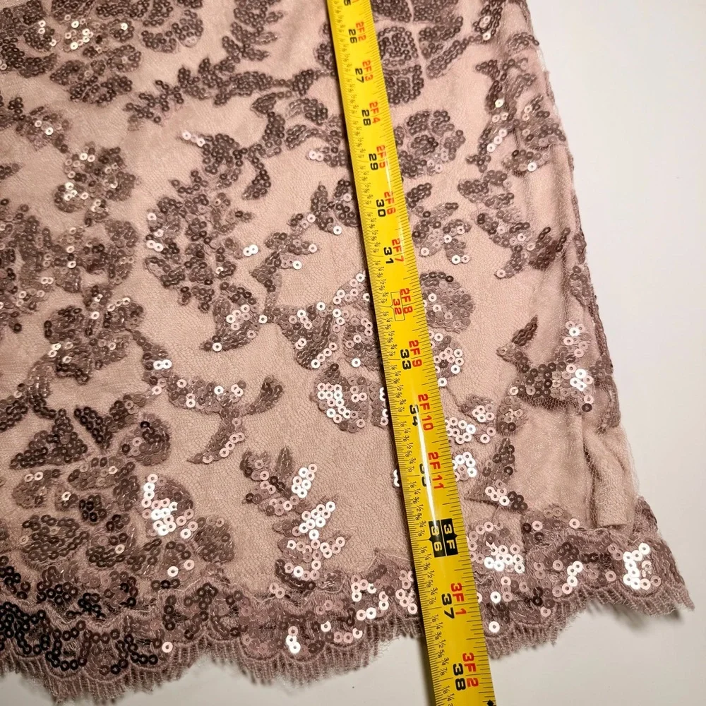 NWT Tadashi Shoji ALT1736M Lace Sequin Dress – Size 4